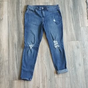 Faded Glory Stretch Skinny Jeans, Size 12